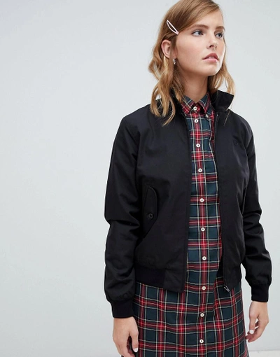 Fred Perry Made In England Harrington Jacket - Black