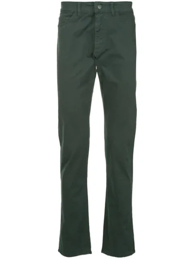 Gieves & Hawkes Straight-leg Trousers In Grey