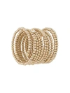 Y/project Y / Project Beaded Spiral Cuff - Metallic