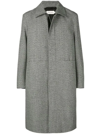 Namacheko Oversized Textured Coat - Grey