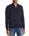 Hugo Boss Esilvio Quarter Zip Pullover - 100% Exclusive In Blue