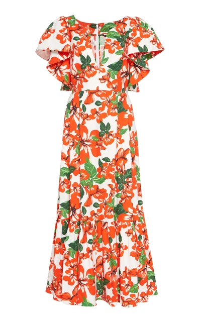 Marissa Webb Issa Print Dress In Floral