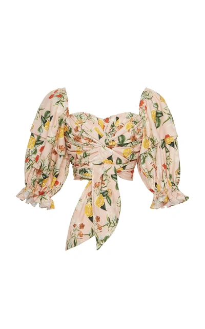 Marissa Webb Pascal Print Top In Floral