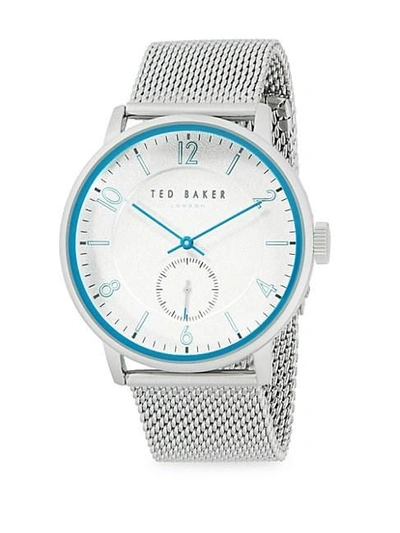 Ted Baker Stainless Steel Mesh Strap Watch