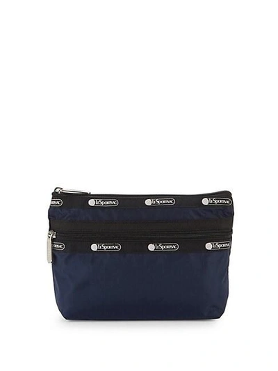 Lesportsac Small Taylor Zip Pouch In Navy
