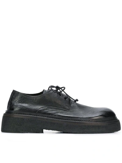Marsèll Chunky Sole Derby Shoes In Black