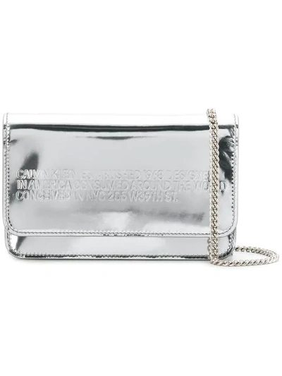 Calvin Klein 205w39nyc Chain Wallet In 045 Silver