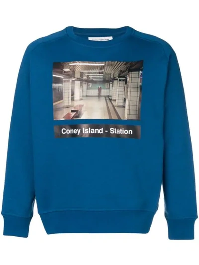 Department 5 Coney Island Station Sweatshirt - Blue