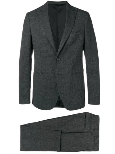 Tonello Perfectly Fitted Dinner Suit - Black