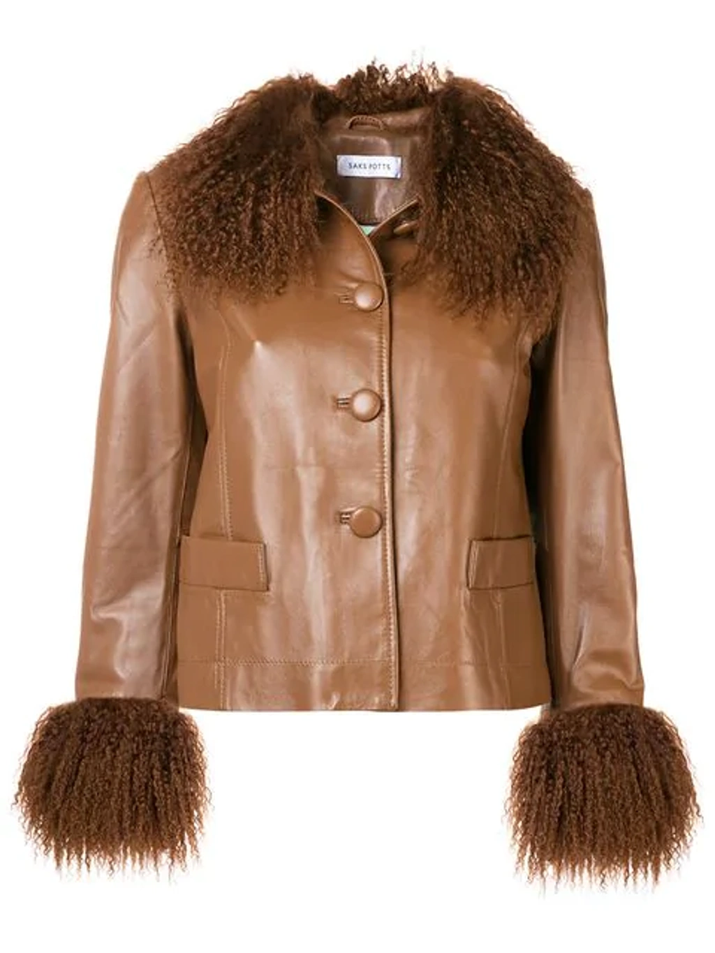 Saks Potts Dorthe Jacket Brown ModeSens