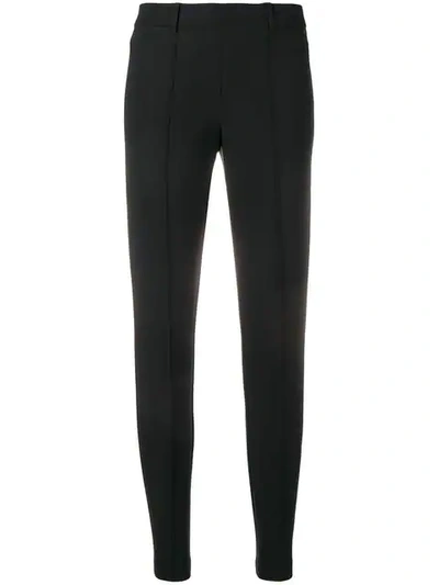 Cambio Straight Trousers In Black