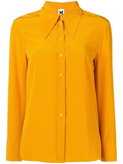 M Missoni Pointed Collar Shirt - Orange