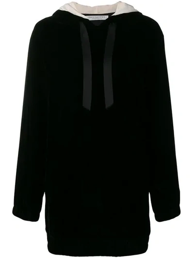 Philosophy Di Lorenzo Serafini Short Hooded Dress In Black