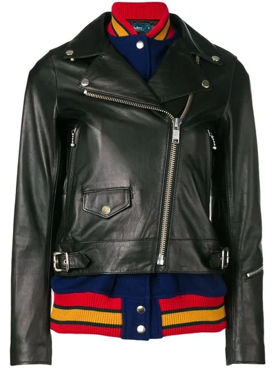 Kolor Biker Jacket - Black