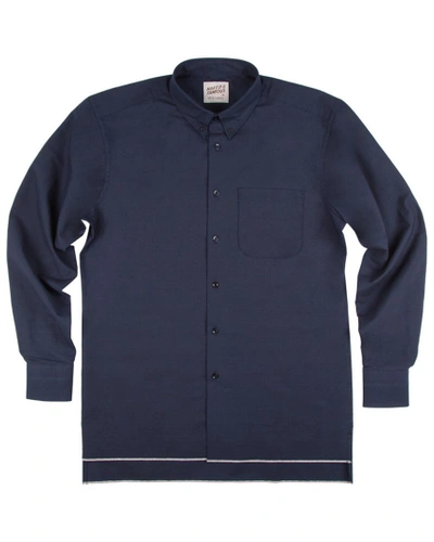 Naked & Famous Selvedge Ripstop Sportshirt In Nocolor