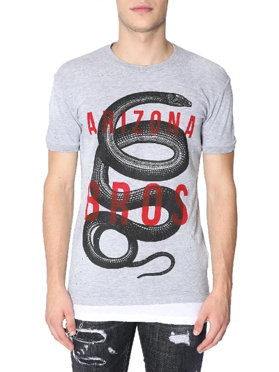Dsquared2 Chic Dan Fit T-shirt In Grey