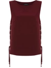Olympiah Messina Tank Top In Red