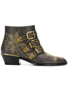 Chloé Susanna Boots In Grey