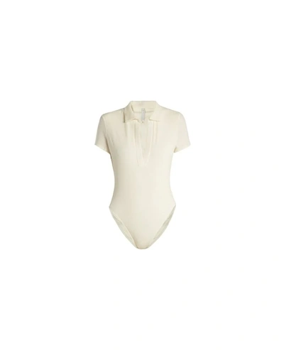 Solid & Striped Ultràchic - : The Maya One-piece Swimsuit In Cream Pique