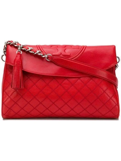 Tory Burch Fleming Fold In Red