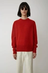 Acne Studios Classic Sweater Red