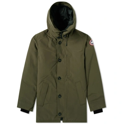 Canada Goose Chateau No Fur Parka In Green