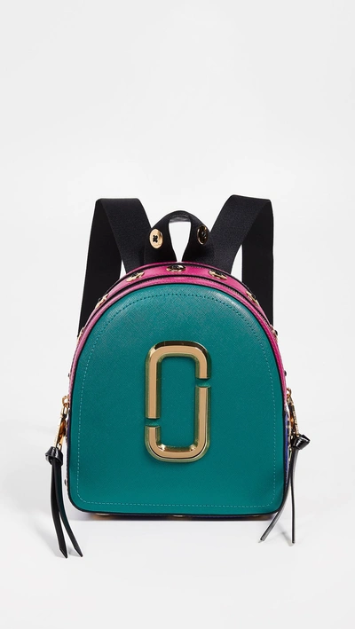 Marc Jacobs Packshot Buttons Backpack In Arugula Multi