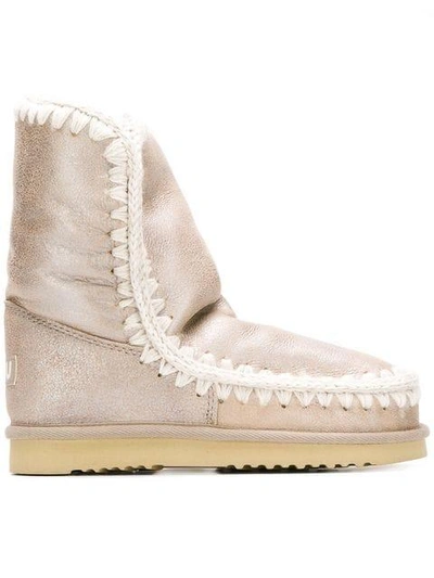 Mou Snow Boots In Neutrals