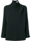 Alberto Biani Turtleneck Sweatshirt - Black