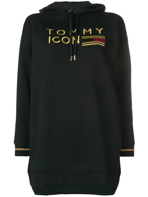 tommy hilfiger icon embroidered hoodie