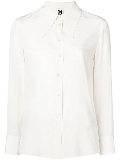 M Missoni Pointed Collar Shirt - White