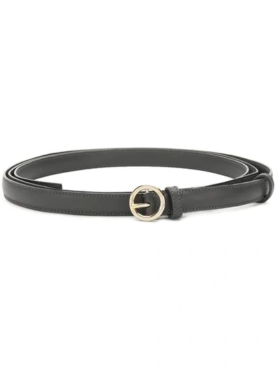 Nina Ricci Classic Buckled Belt - Grey