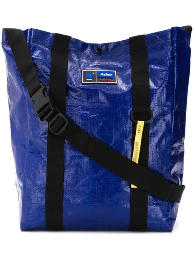 Ader Error Large Shoulder Bag - Blue