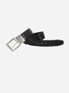 Robert Graham Men's Newbury Reversible Belt In Black