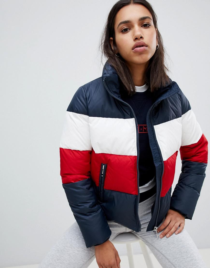 tommy hilfiger block colour jacket