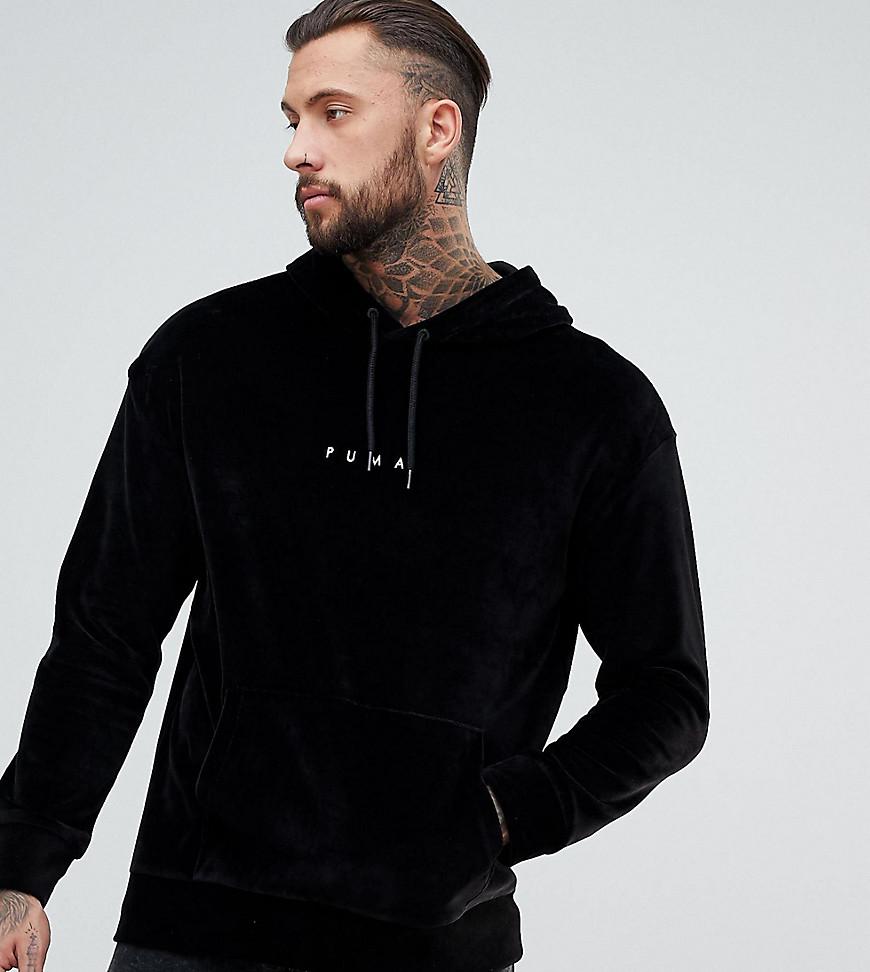 all black puma hoodie