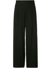 H Beauty & Youth H Beauty&youth High-waist Flared Trousers - Black