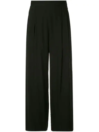 H Beauty & Youth H Beauty&youth High-waist Flared Trousers - Black