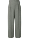 H Beauty & Youth H Beauty&youth High-waist Flared Trousers - Grey
