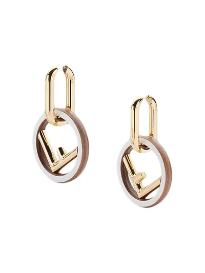 Fendi F Is For  Earrings - Metallic
