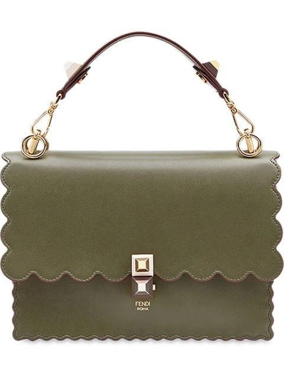 Fendi Kan I Shoulder Bag - Green