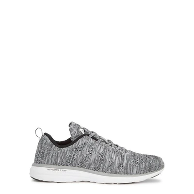 Apl Athletic Propulsion Labs Techloom Pro Grey Knitted Sneakers