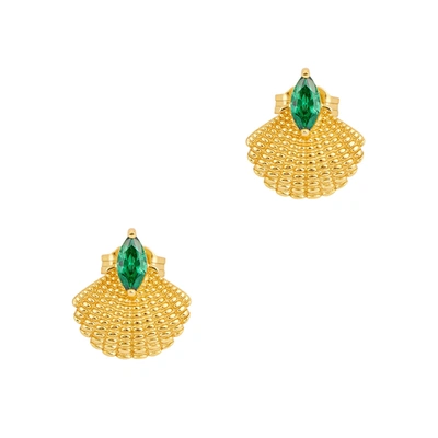 V Jewellery Pamela 18kt Gold-plated Earrings