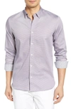 Ted Baker Bloosem Semi-plain Regular Fit Button-down Shirt - 100% Exclusive In Lilac