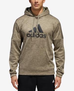 adidas men's team issue fleece hoodie