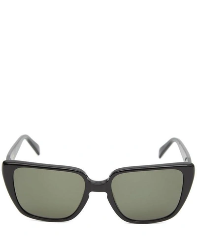 Ally Capellino Oversized Retro Sunglasses In Black