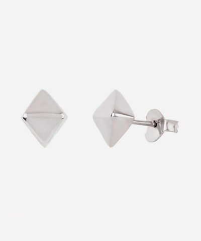 Dinny Hall Silver Mini Almaz Stud Earrings