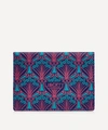 Liberty London Iphis Canvas Business Card Holder In Blue