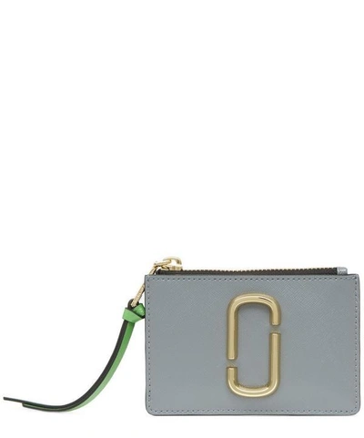 Marc Jacobs Vertical Zippy Continental Wallet In Grey