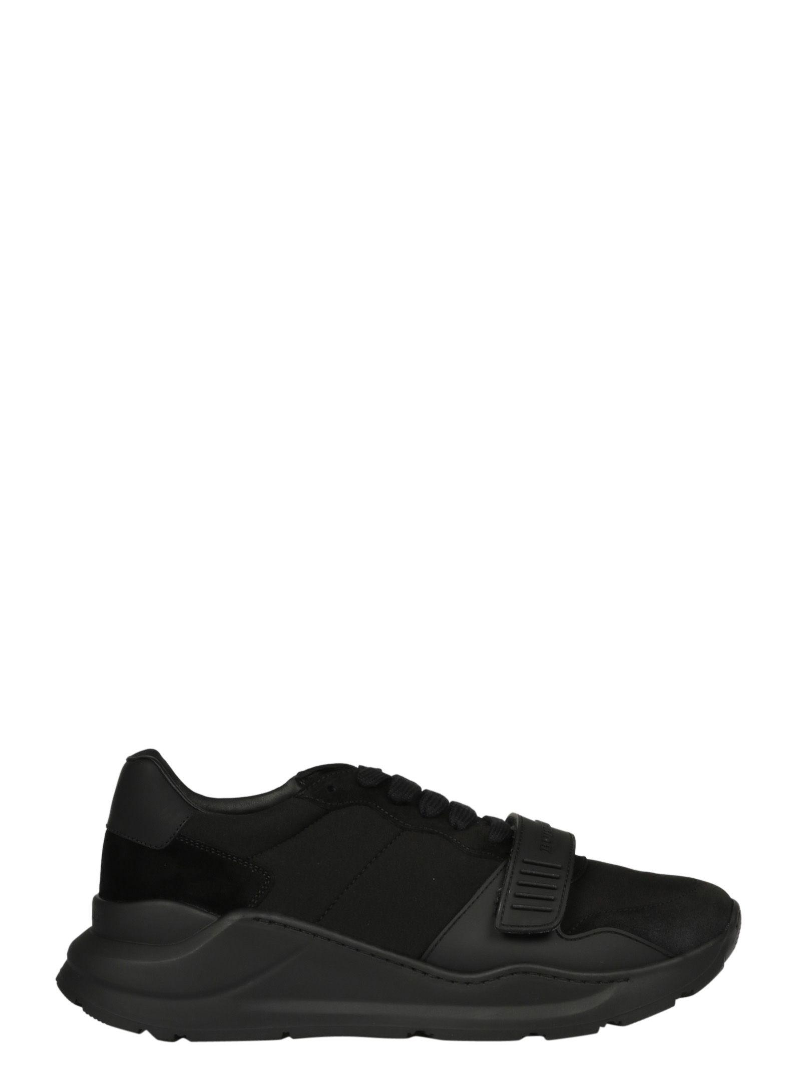 limit Learning End Burberry Runway Extensions Regis Sneakers In Black | ModeSens